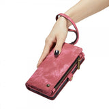 CaseMe Samsung Galaxy S22 Fodral 008 Series Löstagbart Skal Röd