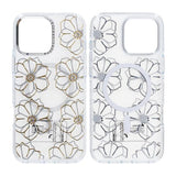 iPhone 16 Pro Max Skal Mönster MagSafe Blommor