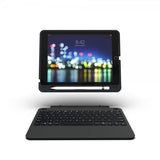 ZAGG iPad 10.2 Fodral med Tangentbord Slim Book Go Nordic Svart