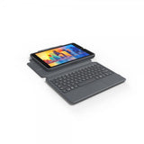 ZAGG iPad 10.2 Fodral med tangentbord Pro Keys with Trackpad Nordic Svart Grå