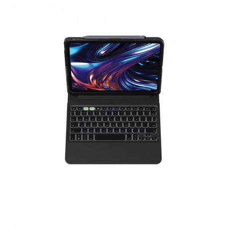 ZAGG iPad Pro 11 (M4/M5) Fodral med Tangentbord Pro Keys 2 Nordic Layout Svart