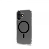 Celly iPhone 16 Skal GELSKINMAG Transparent Svart