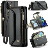CaseMe iPhone 12/iPhone 12 Pro Fodral C36 Series Svart