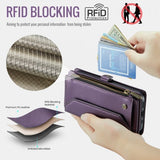 CaseMe iPhone 12/iPhone 12 Pro Fodral C36 Series Lila