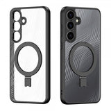 Dux Ducis Samsung Galaxy S25 Skal Aimo Series MagSafe Kickstand Svart