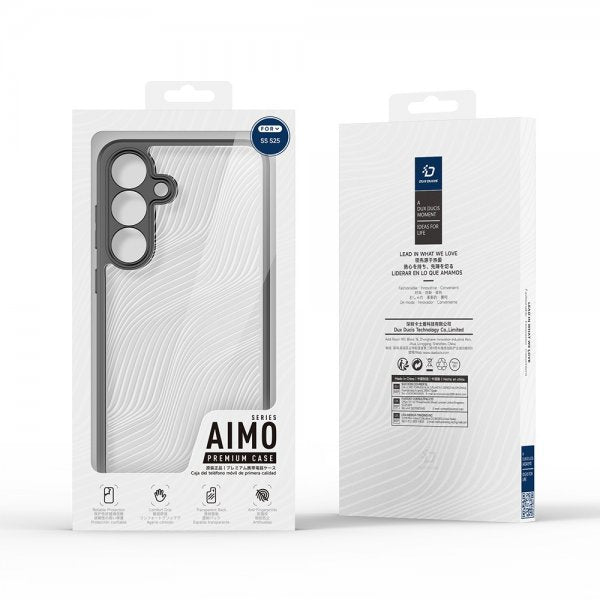 Dux Ducis Samsung Galaxy S25 Skal Aimo Series Svart