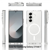Nordic Covers Samsung Galaxy Z Fold 7 Skal Feather Series MagSafe Transparent