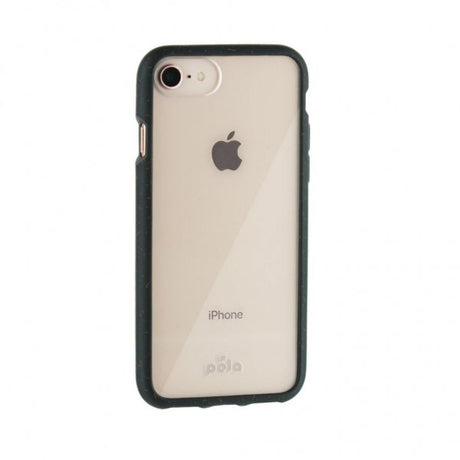 Pela iPhone 7/8/SE Skal Eco Friendly Clear Svart