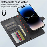 Nordic Covers iPhone 17 Fodral med avtagbart MagSafe-skal Raven Black