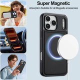 Nordic Covers iPhone 17 Pro Fodral med avtagbart MagSafe-skal Raven Black