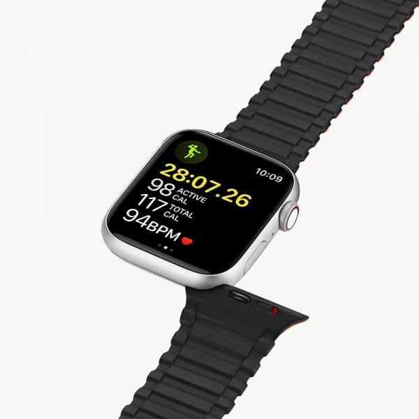 Dux Ducis Apple Watch 38/40/41/42mm Armband Armor Svart