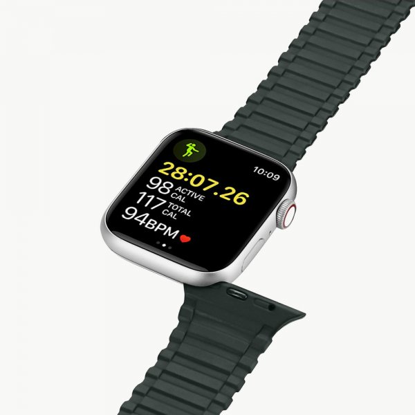Dux Ducis Apple Watch 44/45/46/Ultra 49mm Armband Armor Grön