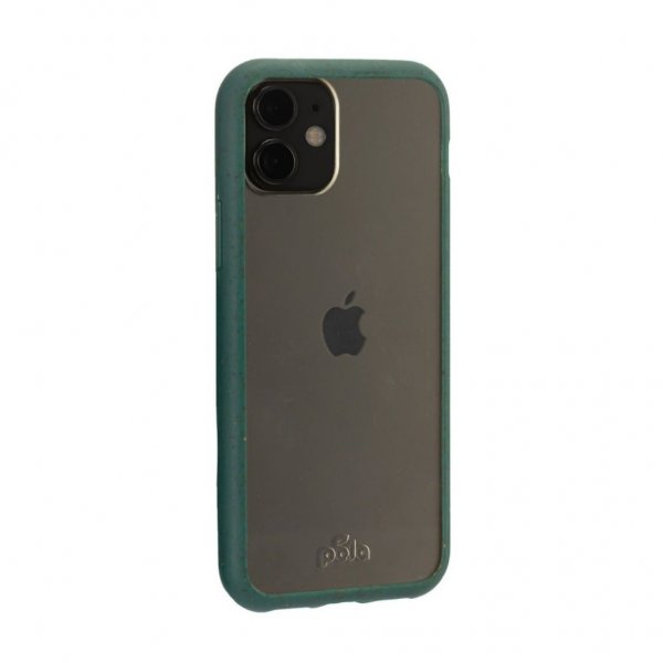 Pela iPhone 11 Skal Eco Friendly Clear Grön