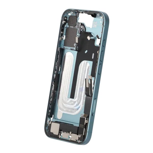 Mittenram med smådelar för iPhone 16 - Grön OEM