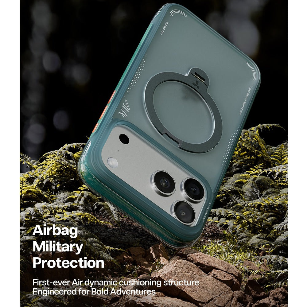 Torras iPhone 17 Pro Skal Ostand Q3 Air Glacier Sprint