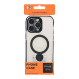 iPhone 15 Pro Skal Ringstativ MagSafe Svart