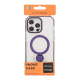 iPhone 15 Pro Max Skal Ringstativ MagSafe Lila