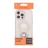 iPhone 15 Pro Max Skal Ringstativ MagSafe Rosa