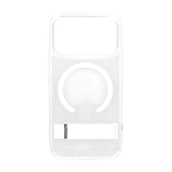 Rvelon iPhone 17 Pro Skal med Stativ MagSafe Transparent