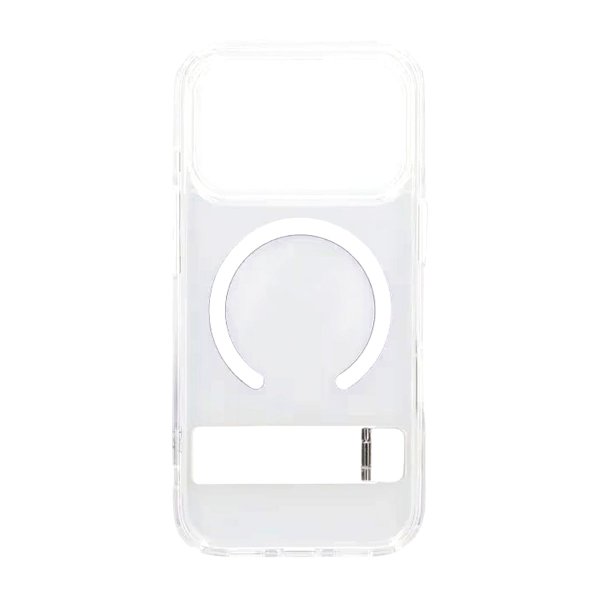 Rvelon iPhone 17 Pro Skal med Stativ MagSafe Transparent