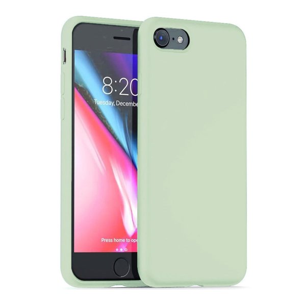 Rvelon iPhone 7/8/SE Skal Silikon Grön