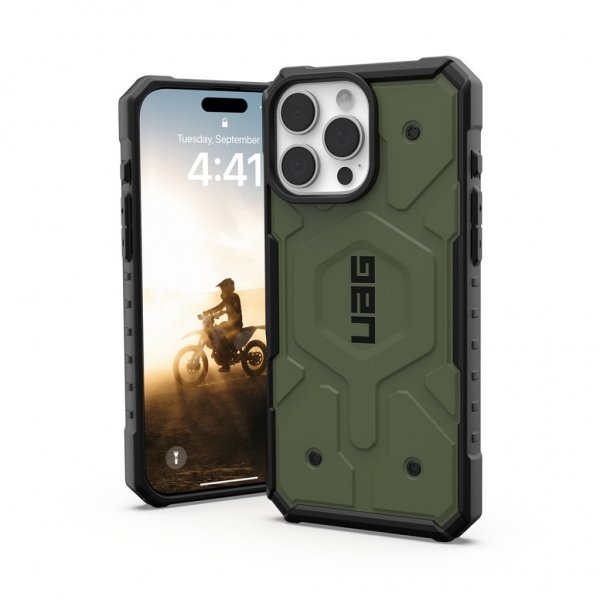 Urban Armor Gear (UAG) iPhone 16 Pro Max Skal Pathfinder MagSafe Olive Drab