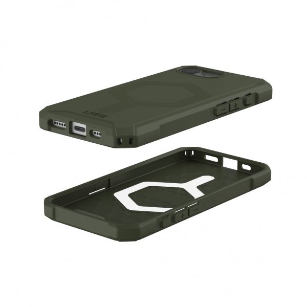 Urban Armor Gear (UAG) iPhone 16e/17e Skal Essential Armor MagSafe Olive Drab