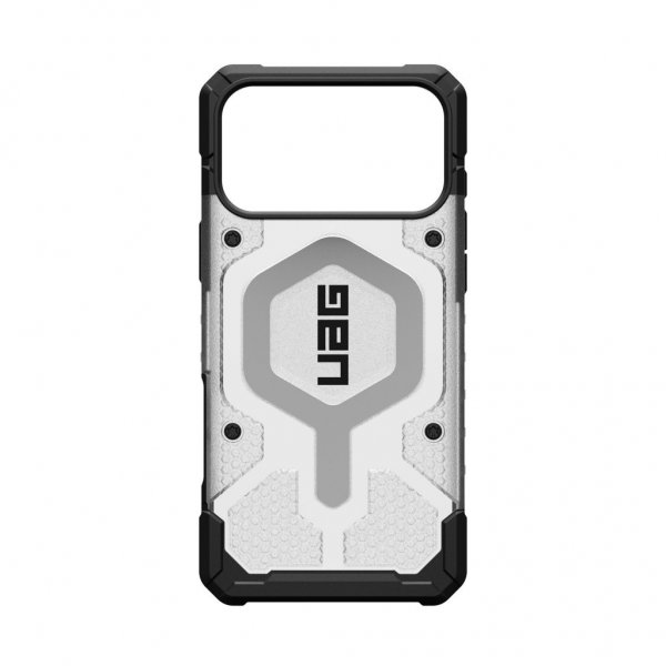 Urban Armor Gear (UAG) iPhone 17 Pro Max Skal Pathfinder Clear MagSafe Ice Silver