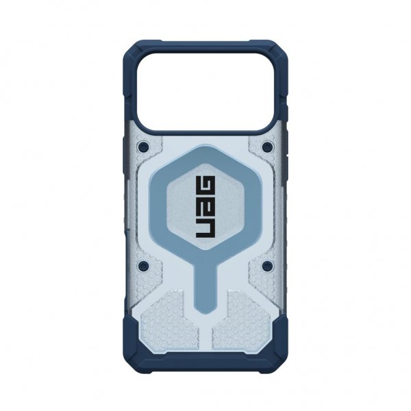 Urban Armor Gear (UAG) iPhone 17 Pro Max Skal Pathfinder Clear + Lanyard Blå