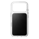 Nomad iPhone 17 Pro/iPhone 18 Pro Skal Clear Leather Case Svart