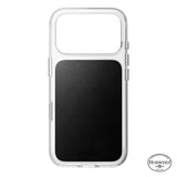 Nomad iPhone 17 Pro/iPhone 18 Pro Skal Clear Leather Case Svart