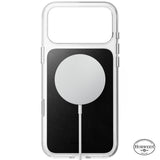 Nomad iPhone 17 Pro Max/iPhone 18 Pro Max Skal Clear Leather Case Svart