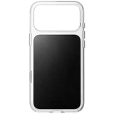 Nomad iPhone 17 Pro Max/iPhone 18 Pro Max Skal Clear Leather Case Svart