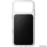 Nomad iPhone 17 Pro Max/iPhone 18 Pro Max Skal Clear Leather Case Svart