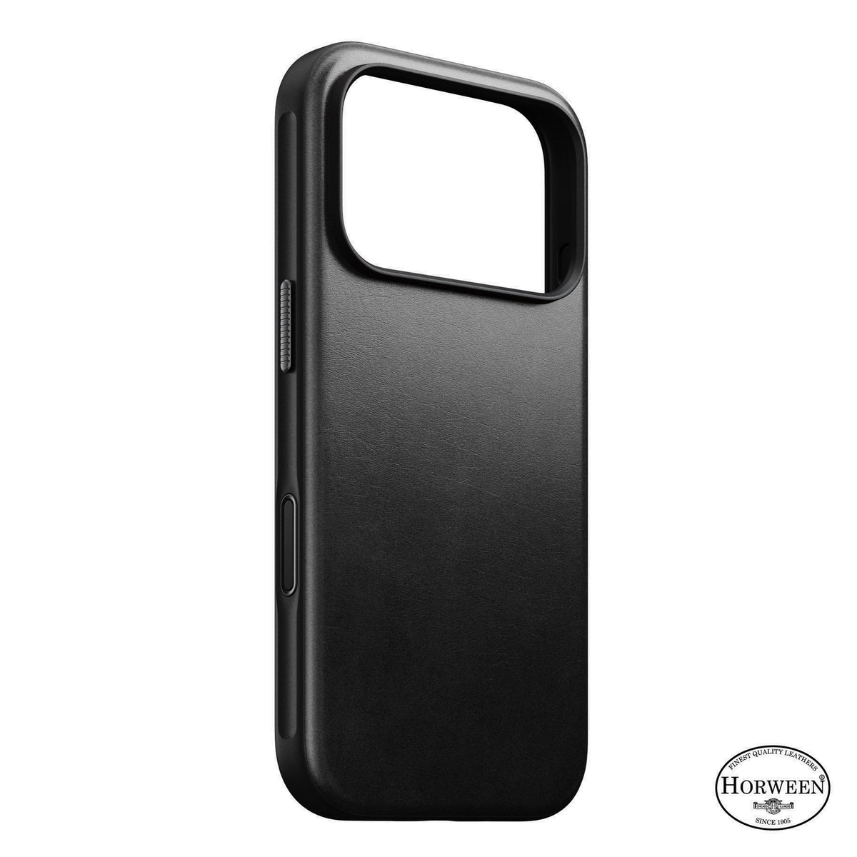 Nomad iPhone 17 Pro/iPhone 18 Pro Skal Modern Leather Case Horween Svart