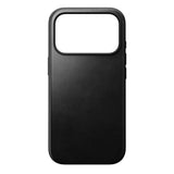 Nomad iPhone 17 Pro/iPhone 18 Pro Skal Modern Leather Case Horween Svart