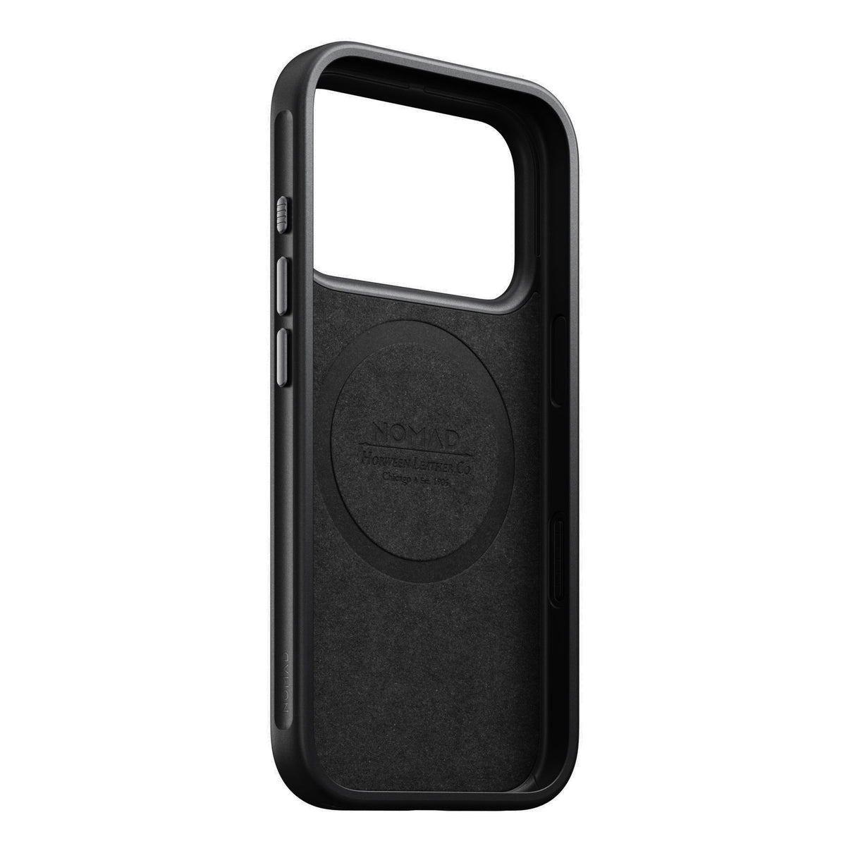 Nomad iPhone 17 Pro/iPhone 18 Pro Skal Modern Leather Case Horween Svart
