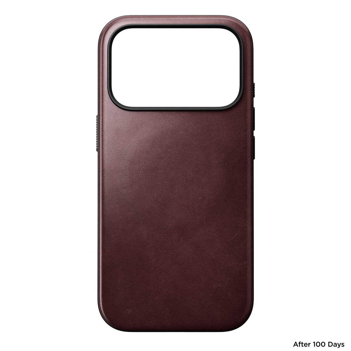 Nomad iPhone 17 Pro/iPhone 18 Pro Skal Modern Leather Case Horween Burgundy
