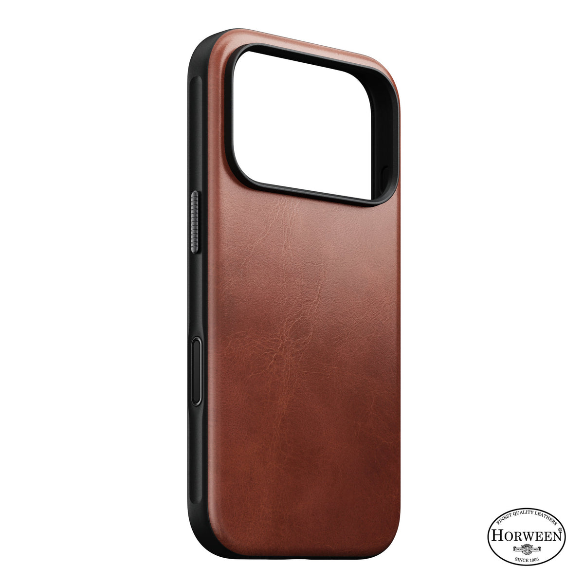 Nomad iPhone 17 Pro/iPhone 18 Pro Skal Modern Leather Case Horween Olde Dublin