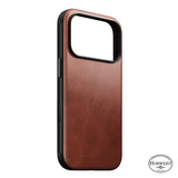 Nomad iPhone 17 Pro/iPhone 18 Pro Skal Modern Leather Case Horween Olde Dublin