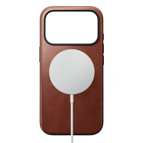 Nomad iPhone 17 Pro/iPhone 18 Pro Skal Modern Leather Case Horween Olde Dublin