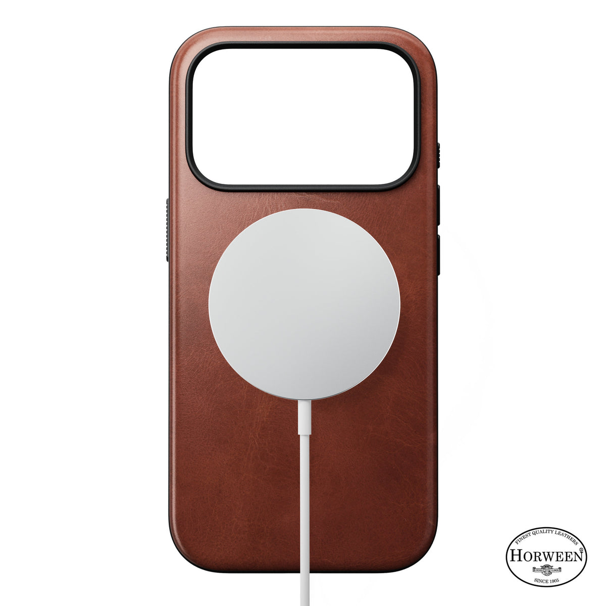Nomad iPhone 17 Pro/iPhone 18 Pro Skal Modern Leather Case Horween Olde Dublin