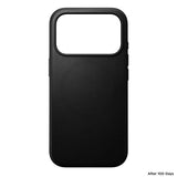 Nomad iPhone 17 Pro/iPhone 18 Pro Skal Modern Leather Case Svart