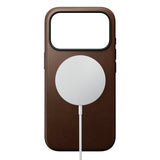 Nomad iPhone 17 Pro/iPhone 18 Pro Skal Modern Leather Case Brun