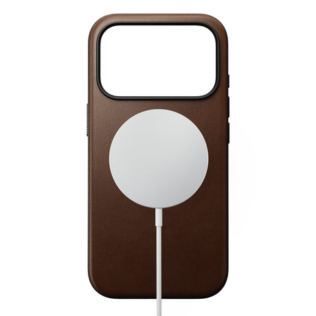 Nomad iPhone 17 Pro/iPhone 18 Pro Skal Modern Leather Case Brun