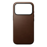 Nomad iPhone 17 Pro/iPhone 18 Pro Skal Modern Leather Case Brun