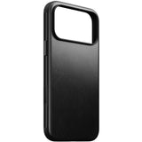 Nomad iPhone 17 Pro Max/iPhone 18 Pro Max Skal Modern Leather Case Horween Svart