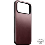 Nomad iPhone 17 Pro Max/iPhone 18 Pro Max Skal Modern Leather Case Horween Burgundy