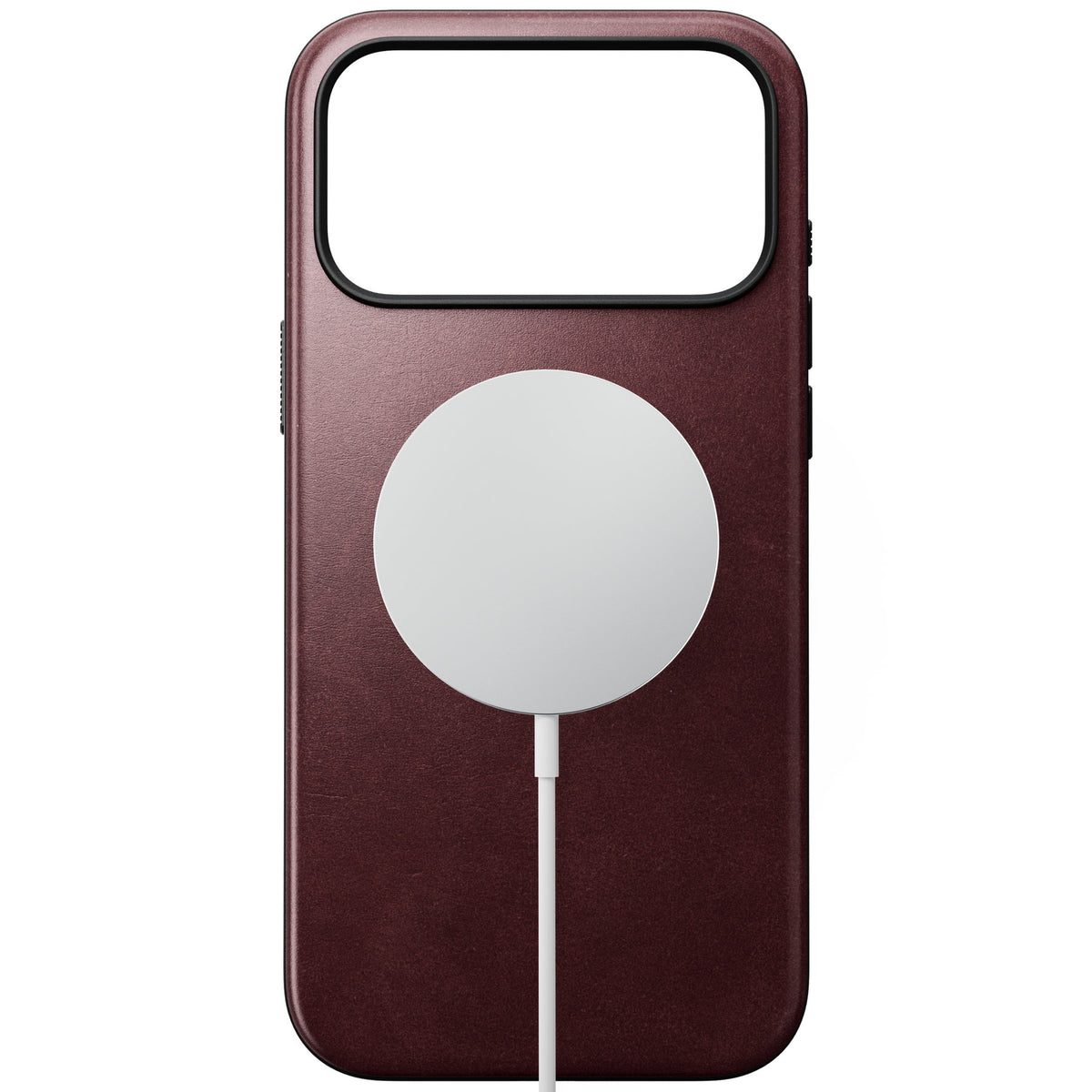 Nomad iPhone 17 Pro Max/iPhone 18 Pro Max Skal Modern Leather Case Horween Burgundy