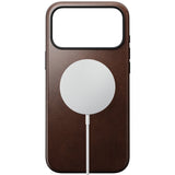 Nomad iPhone 17 Pro Max/iPhone 18 Pro Max Skal Modern Leather Case Horween Rustic Brown